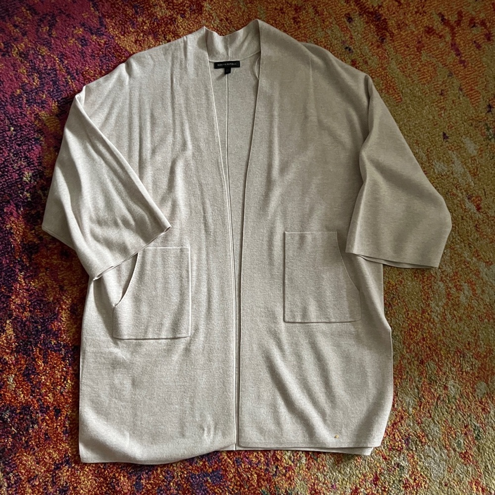Banana Republic Cape Cardigan Sweater, Size M/L